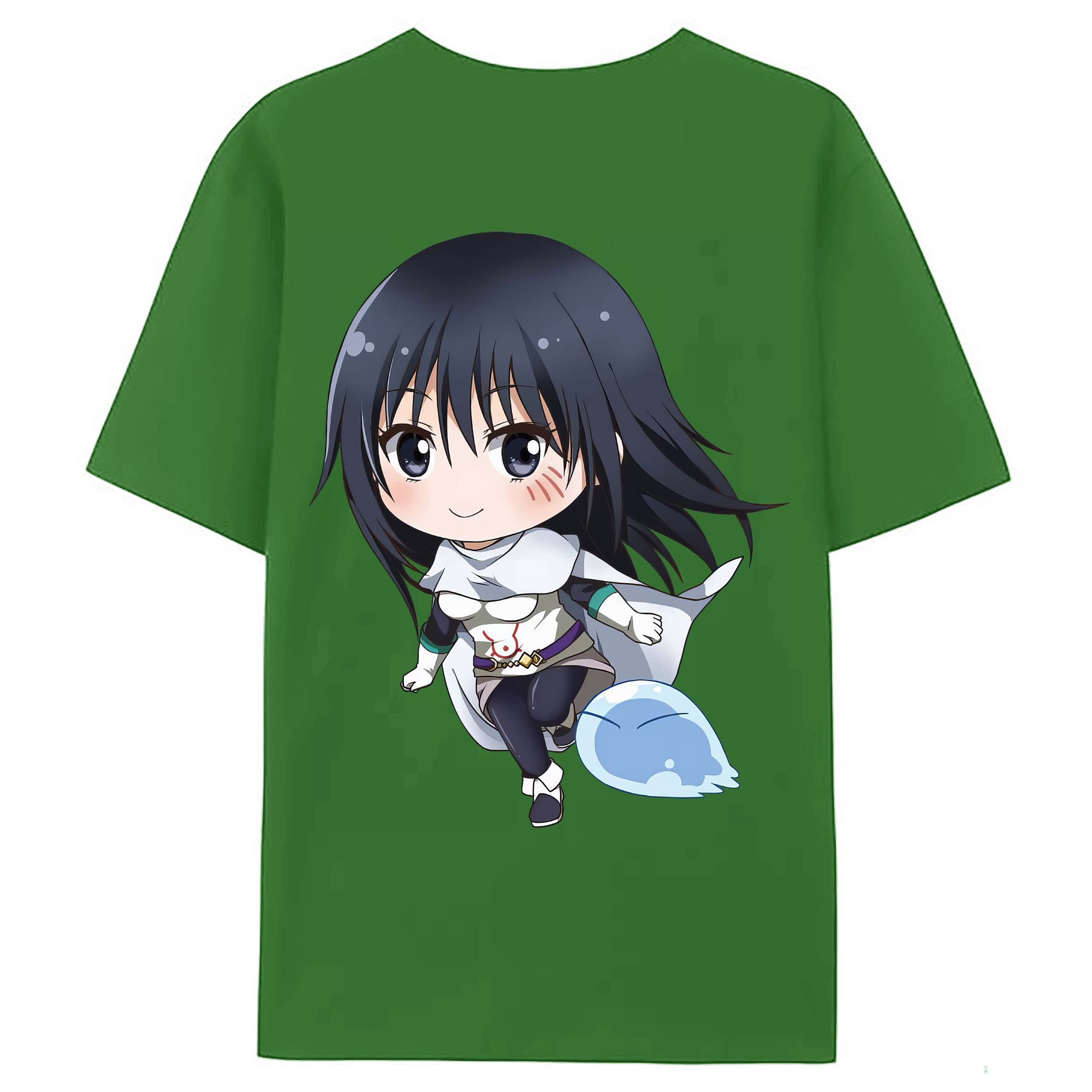 （画像用） 転スラ Regarding Reincarnated to Slime レディース半袖Tシャツ(バックプリント)